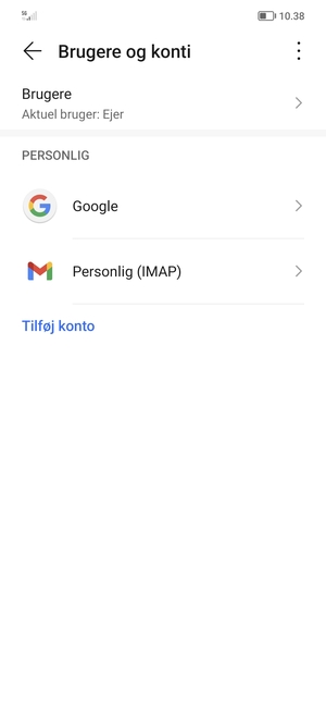 Vælg Google