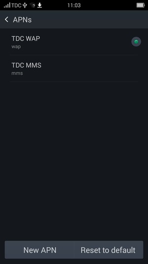 Your phone has now been set up to MMS