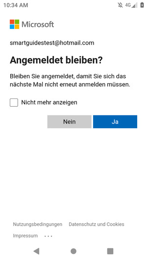Wählen Sie Ihre gewünschte Option
