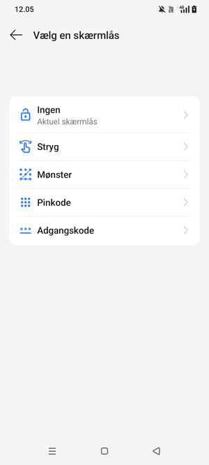 Vælg Mønster
