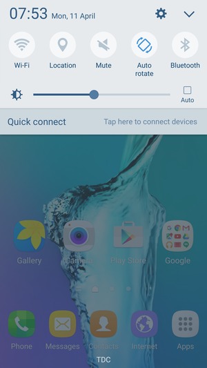 Check the Auto checkbox