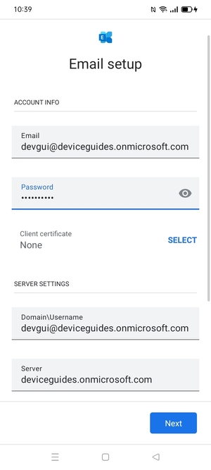 Enter your password