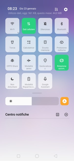 Attiva Modalità Risparmio e...
