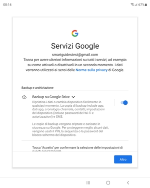 Seleziona Altro
