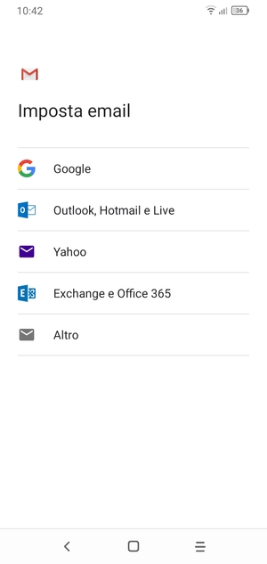 Seleziona Google
