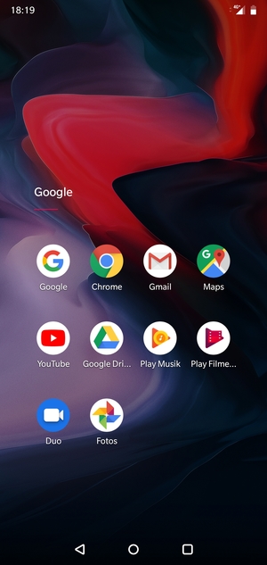 Wählen Sie Gmail