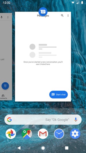 Apps nach oben streifen, um sie zu schliessen