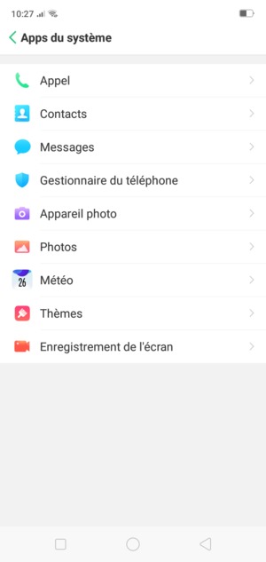 Sélectionnez Messages