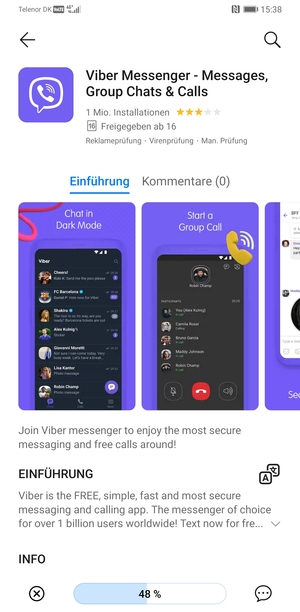Warten Sie, bis der Installationsprozess  beendet ist