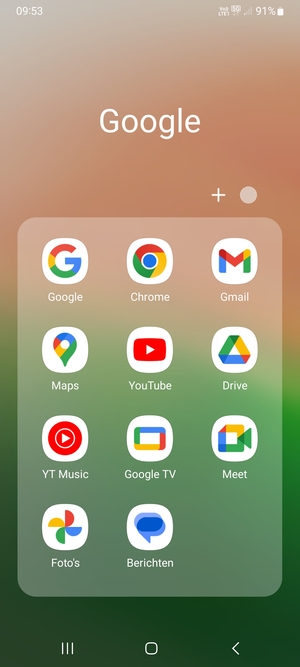 Selecteer Gmail