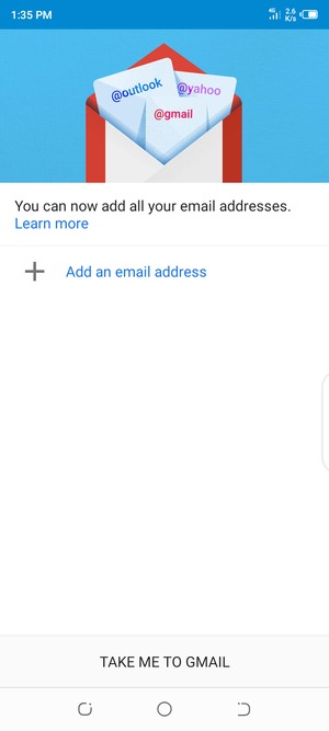 Select Add an email address