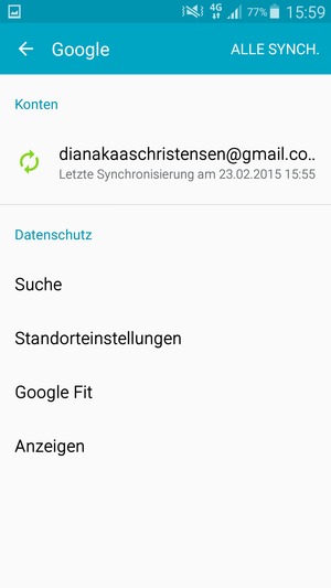 Wählen Sie Ihr Konto
