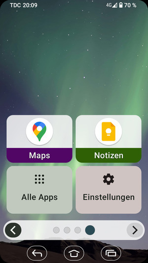Wählen Sie Einstellungen
