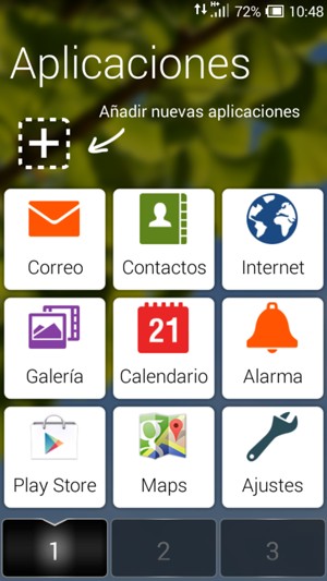 Seleccione Ajustes