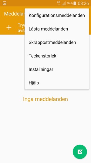 Välj Inställningar