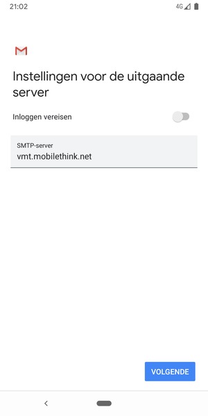Schakel Inloggen vereisen uit en selecteer VOLGENDE