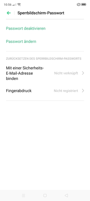 Ihr Handy ist jetzt mit einer Bildschirmsperre gesichert