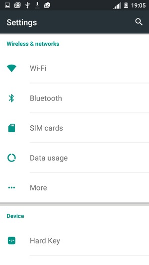 Select Wi-Fi