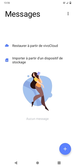 Sélectionnez le bouton du Menu