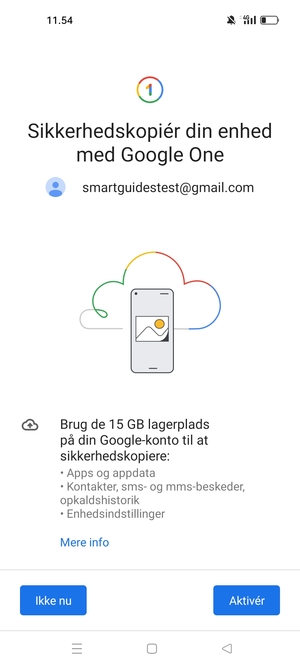 Vælg Aktivér
