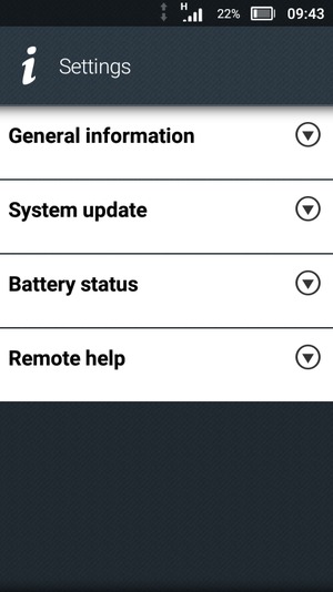 Select System update