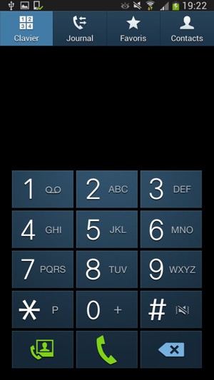 Appuyez longuement sur le numéro 1