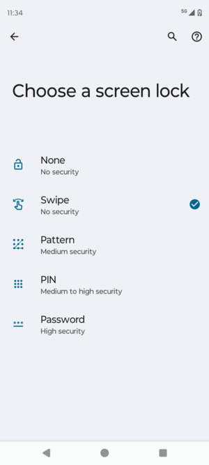 Select Pattern