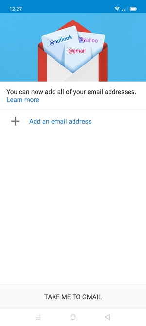 Select Add an email address