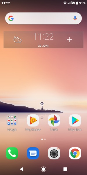 Selecteer Google