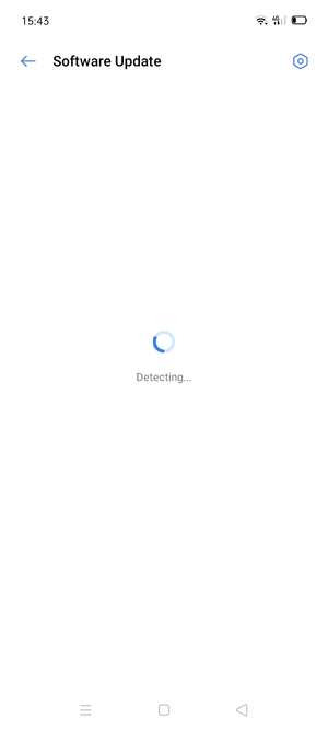 Wait for the search to finish