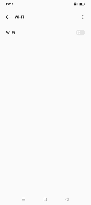 Slå Wi-Fi på