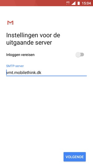 Schakel Inloggen vereisen uit en selecteer VOLGENDE