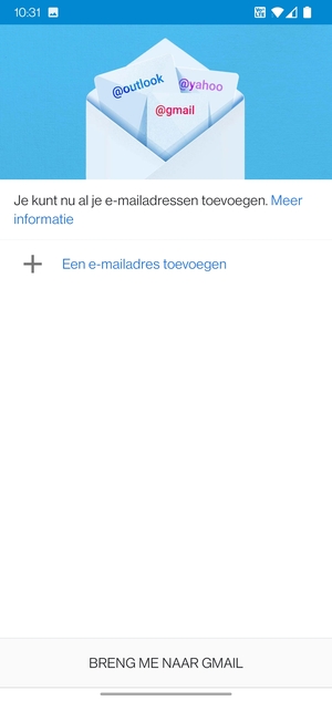 Selecteer Een e-mailadres toevoegen