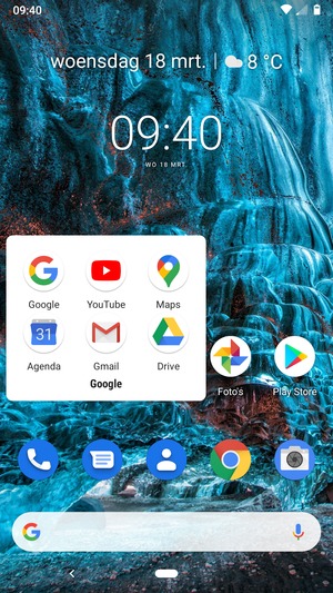 Selecteer Gmail