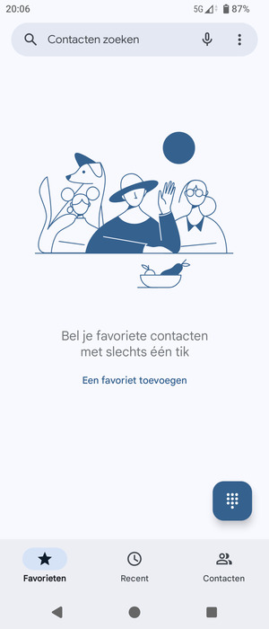 Selecteer Toetsenblok
