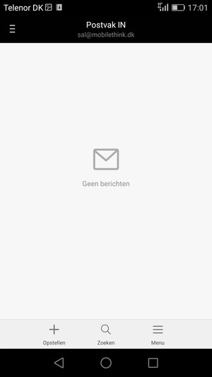 Uw account is klaar voor gebruik