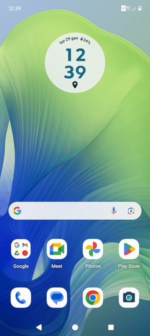 Seleziona il tasto App recenti