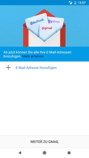 Wählen Sie E-Mail-Adresse hinzufügen