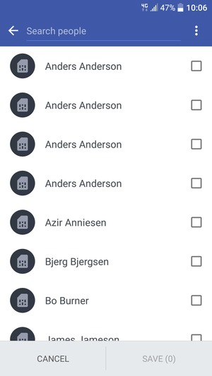 Select the Menu button