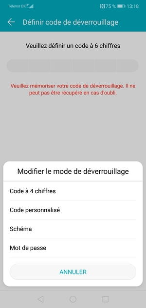 Sélectionnez Schéma