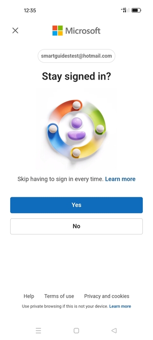 Select your preferred option