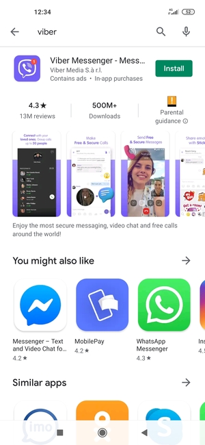 Select the app