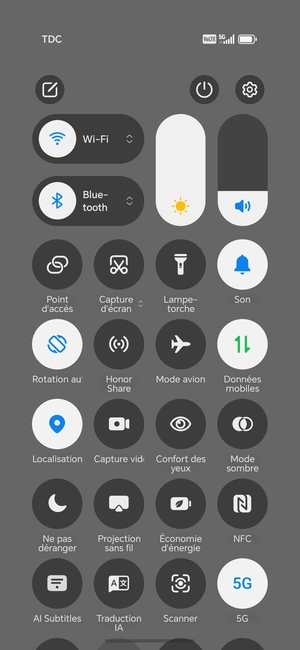 Désactiver le Wi-Fi et le Bluetooth