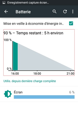 Sélectionnez le bouton du Menu