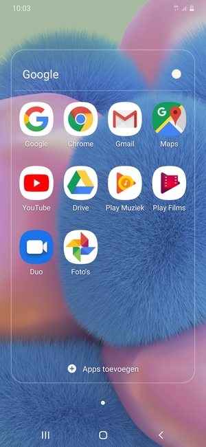 Selecteer Gmail