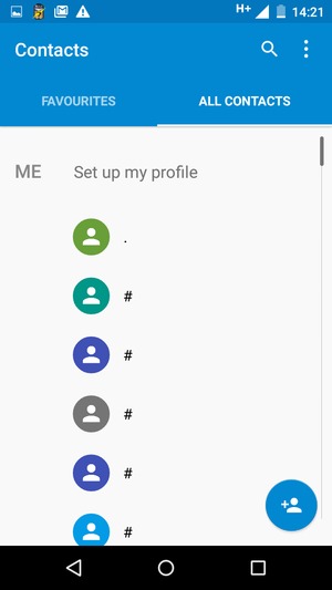 Select the Menu button