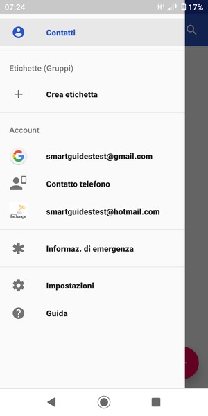 Seleziona Impostazioni