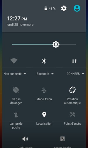 Désactiver le Wi-Fi et le Bluetooth