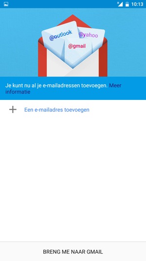 Selecteer Een e-mailadres toevoegen