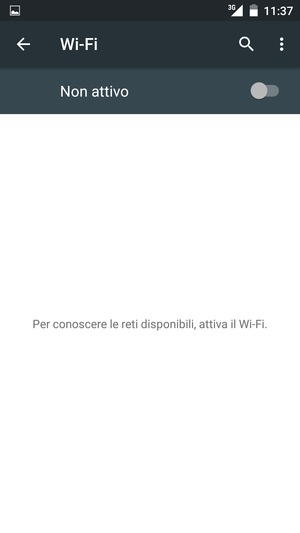 Attiva Wi-Fi